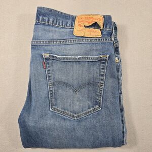 Levi's 541 Jeans Men's Size 36x32 Athletic Taper Style Blue Denim Zip Fly